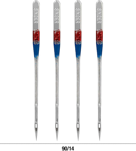 4723 Universal Regular Point Sewing Machine Needles, Size 90/14, 4-Count