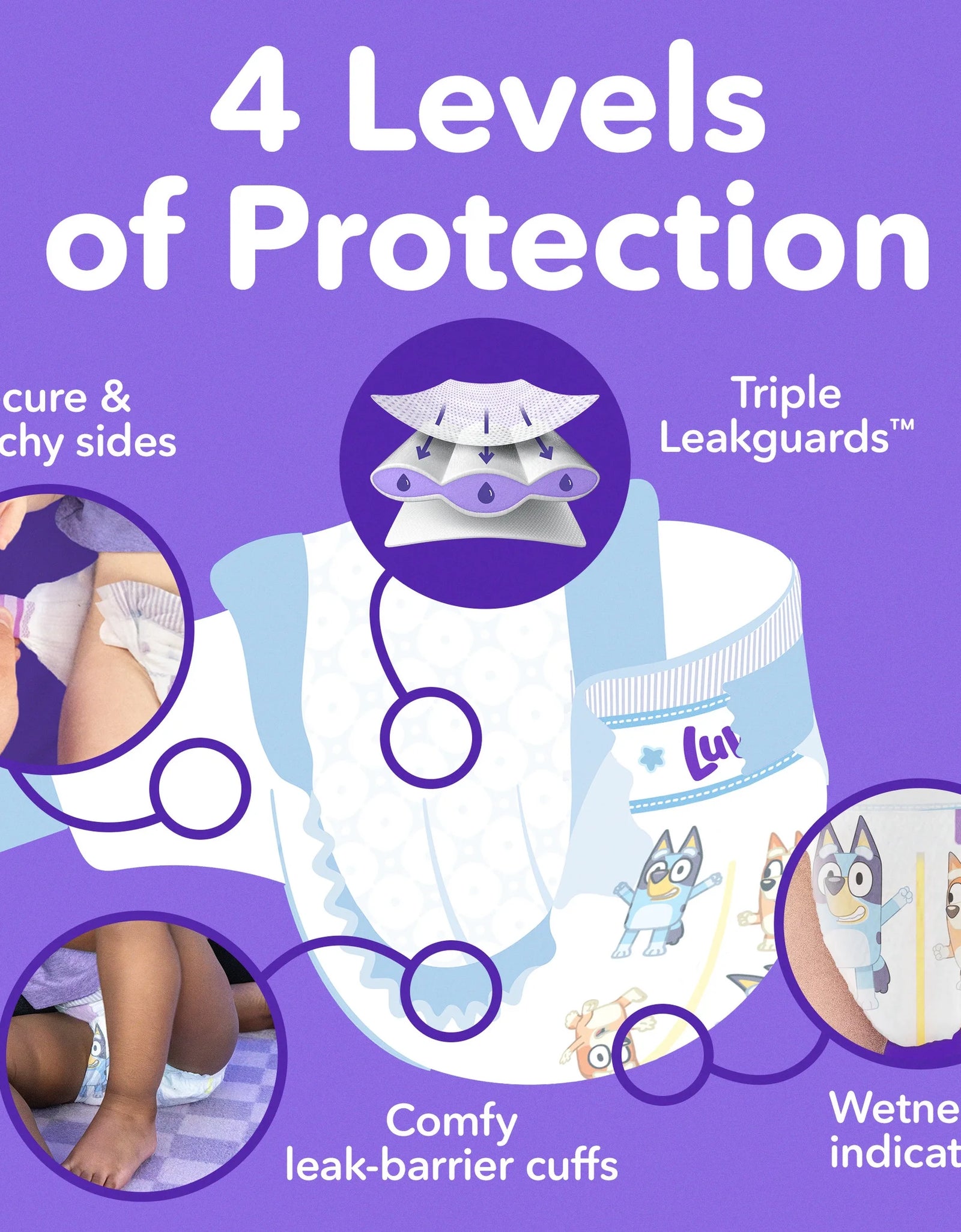Platinum Protection Baby Diapers Size 1, 116 Count (Select for More Options)