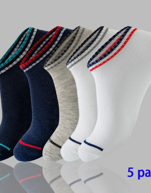 Load image into Gallery viewer, 8 Pairs Women/Men Boat Socks Invisible Low Cut Silicone Non-Slip Summer No-Show Ankle Socks Solid Color Casual Breathable
